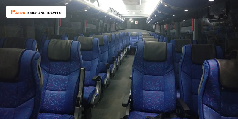 Hire 44 Seater Luxury Bus for Bhubaneswar Tour - Patra Travels