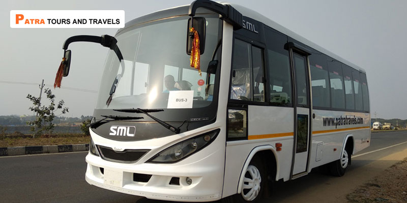 28 Seater Luxury SML Coach in Bhubaneswar - Patra Tours and Travels